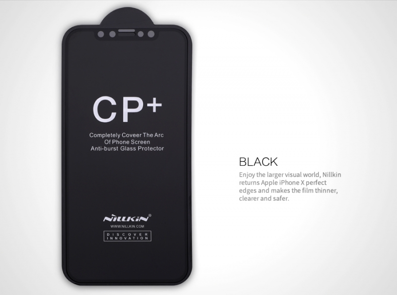 Miếng Dán Kính Cường Lực Full iPhone X Hiệu Nillkin 3D CP+ có khả năng chịu lực cao, chống dầu, hạn chế bám vân tay cảm giác lướt cũng nhẹ nhàng hơn.